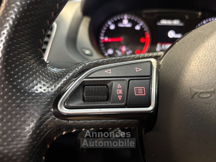 Audi Q3 20 TDI 184 ch S tronic 7 Quattro S line - excellent état - vidange de boite de vitesse à jour - entretien à jour - 18