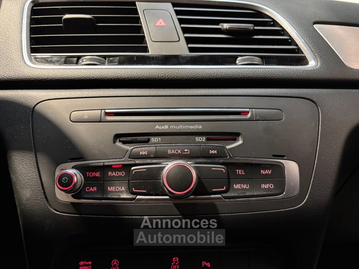 Audi Q3 20 TDI 184 ch S tronic 7 Quattro S line - excellent état - vidange de boite de vitesse à jour - entretien à jour - 29