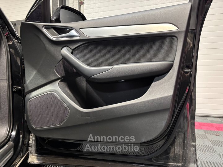 Audi Q3 20 TDI 184 ch S tronic 7 Quattro S line - excellent état - vidange de boite de vitesse à jour - entretien à jour - 38