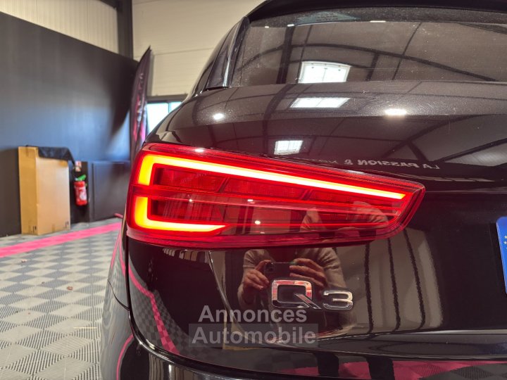 Audi Q3 20 TDI 184 ch S tronic 7 Quattro S line - excellent état - vidange de boite de vitesse à jour - entretien à jour - 44