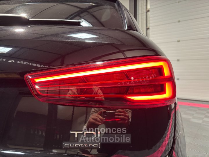 Audi Q3 20 TDI 184 ch S tronic 7 Quattro S line - excellent état - vidange de boite de vitesse à jour - entretien à jour - 45