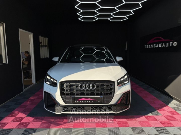 Audi Q2 30 TDI 116 S tronic 7 S line 1RE MAIN / SUIVI / TOIT OUVRANT / CAMÉRA / VIRTUAL / LUMIÈRE D'AMBIANCE / JANTES 18 / CARPLAY - 2