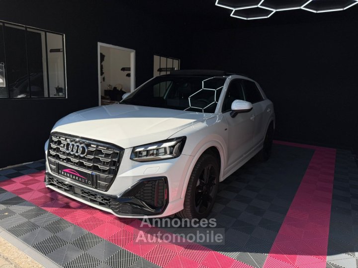 Audi Q2 30 TDI 116 S tronic 7 S line 1RE MAIN / SUIVI / TOIT OUVRANT / CAMÉRA / VIRTUAL / LUMIÈRE D'AMBIANCE / JANTES 18 / CARPLAY - 3