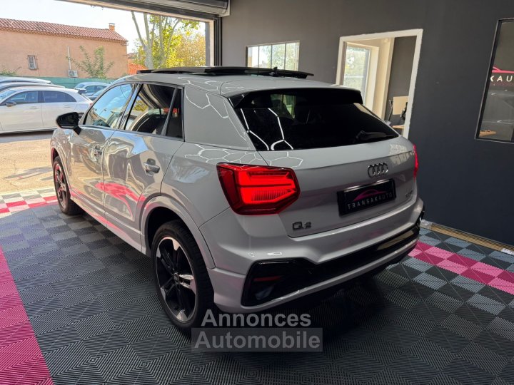 Audi Q2 30 TDI 116 S tronic 7 S line 1RE MAIN / SUIVI / TOIT OUVRANT / CAMÉRA / VIRTUAL / LUMIÈRE D'AMBIANCE / JANTES 18 / CARPLAY - 4