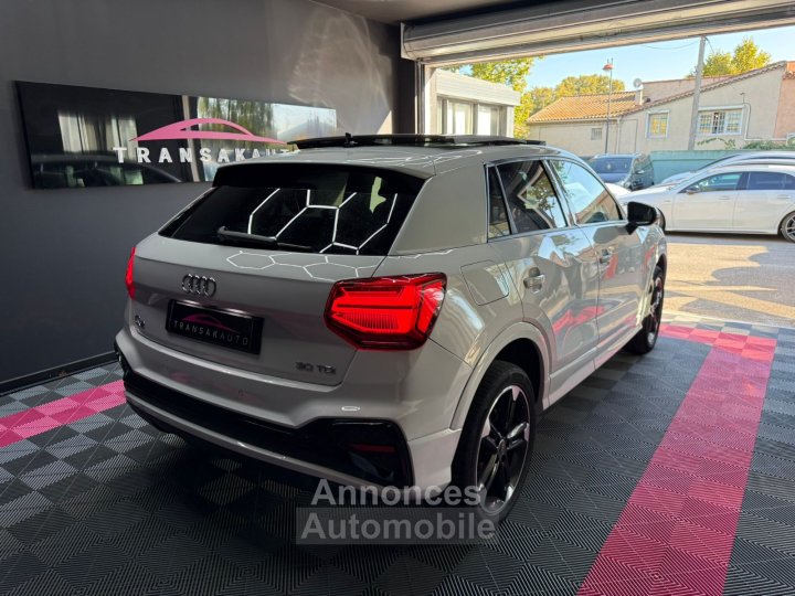Audi Q2 30 TDI 116 S tronic 7 S line 1RE MAIN / SUIVI / TOIT OUVRANT / CAMÉRA / VIRTUAL / LUMIÈRE D'AMBIANCE / JANTES 18 / CARPLAY - 6