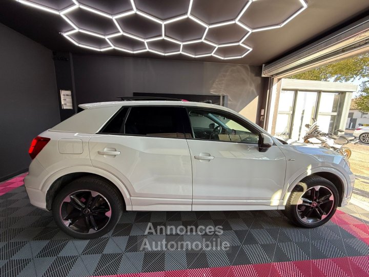 Audi Q2 30 TDI 116 S tronic 7 S line 1RE MAIN / SUIVI / TOIT OUVRANT / CAMÉRA / VIRTUAL / LUMIÈRE D'AMBIANCE / JANTES 18 / CARPLAY - 7
