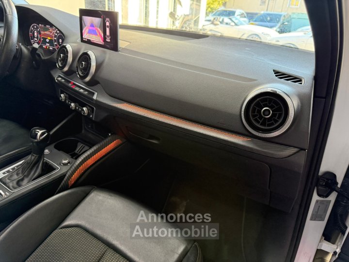 Audi Q2 30 TDI 116 S tronic 7 S line 1RE MAIN / SUIVI / TOIT OUVRANT / CAMÉRA / VIRTUAL / LUMIÈRE D'AMBIANCE / JANTES 18 / CARPLAY - 10