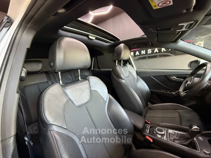 Audi Q2 30 TDI 116 S tronic 7 S line 1RE MAIN / SUIVI / TOIT OUVRANT / CAMÉRA / VIRTUAL / LUMIÈRE D'AMBIANCE / JANTES 18 / CARPLAY - 12