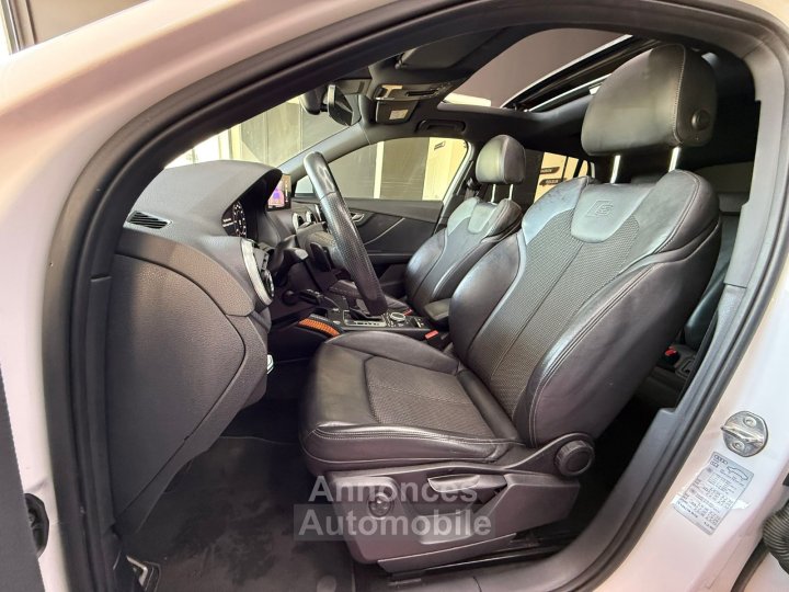 Audi Q2 30 TDI 116 S tronic 7 S line 1RE MAIN / SUIVI / TOIT OUVRANT / CAMÉRA / VIRTUAL / LUMIÈRE D'AMBIANCE / JANTES 18 / CARPLAY - 14