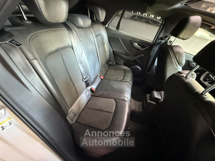 Audi Q2 30 TDI 116 S tronic 7 S line 1RE MAIN / SUIVI / TOIT OUVRANT / CAMÉRA / VIRTUAL / LUMIÈRE D'AMBIANCE / JANTES 18 / CARPLAY - 16