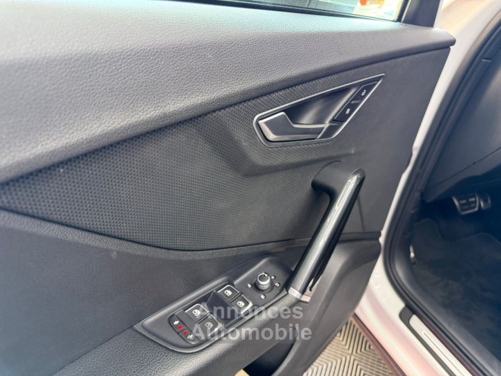 Audi Q2 30 TDI 116 S tronic 7 S line 1RE MAIN / SUIVI / TOIT OUVRANT / CAMÉRA / VIRTUAL / LUMIÈRE D'AMBIANCE / JANTES 18 / CARPLAY - 17