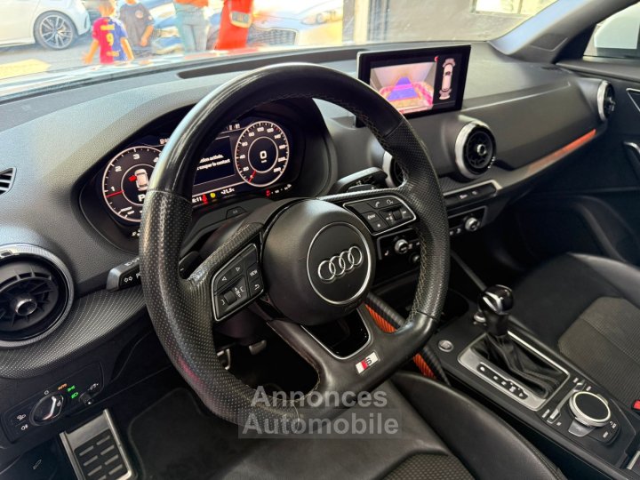 Audi Q2 30 TDI 116 S tronic 7 S line 1RE MAIN / SUIVI / TOIT OUVRANT / CAMÉRA / VIRTUAL / LUMIÈRE D'AMBIANCE / JANTES 18 / CARPLAY - 21