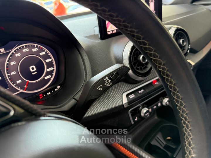 Audi Q2 30 TDI 116 S tronic 7 S line 1RE MAIN / SUIVI / TOIT OUVRANT / CAMÉRA / VIRTUAL / LUMIÈRE D'AMBIANCE / JANTES 18 / CARPLAY - 25