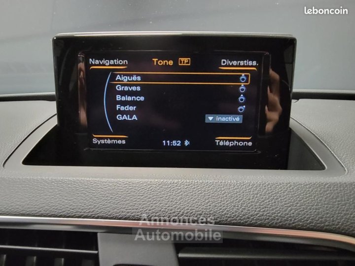 Audi Q3 20 TDI 150ch AMBIENTE QUATTRO BVA7 + Sièges chauffants - 9
