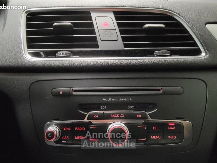 Audi Q3 20 TDI 150ch AMBIENTE QUATTRO BVA7 + Sièges chauffants - 43