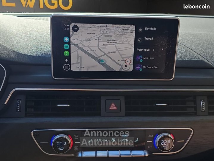 Audi A4 Avant 30 TDI 270 DESIGN LUXE QUATTRO TIPTRONIC BVA BANG OLUFSEN ACC CARPLAY MATRIX LED - 20