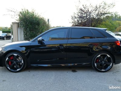 Audi RS3 sportback 25 tfsi 400 ch full black française écotaxe payée   - 2