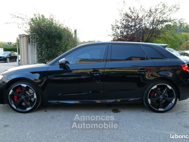 Audi RS3 sportback 25 tfsi 400 ch full black française écotaxe payée - 2