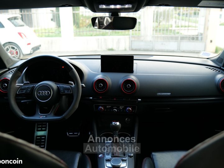 Audi RS3 sportback 25 tfsi 400 ch full black française écotaxe payée - 4