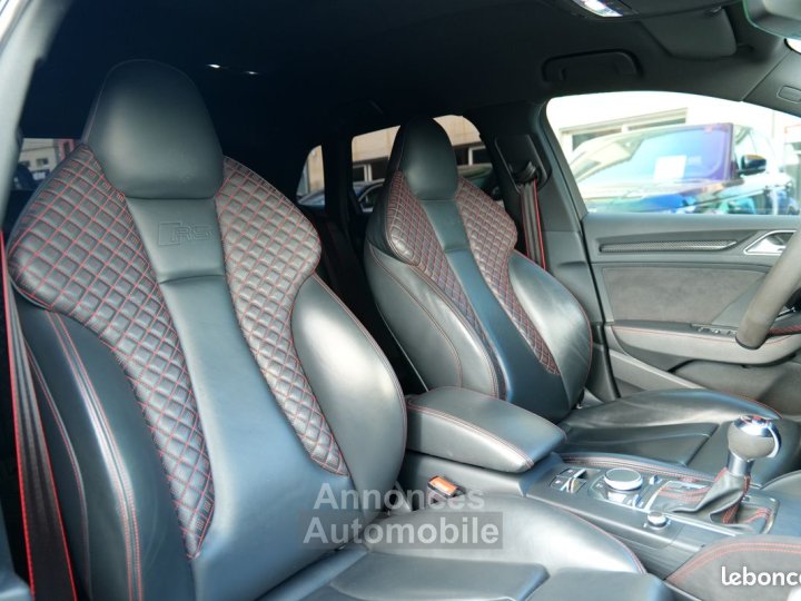 Audi RS3 sportback 25 tfsi 400 ch full black française écotaxe payée - 5