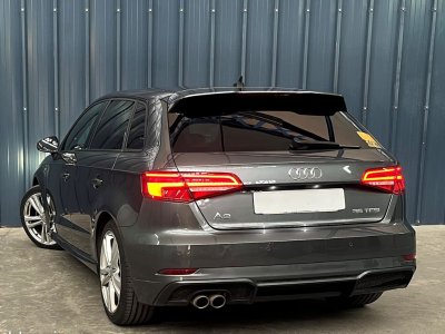 Audi A3 Sportback Série 3 Phase 2 35 15 TFSI 16V GPF S-Tronic7 S&S 150 cv Boîte auto Camera arrière Semi cuir Climatisation be zone Full Black Garantie 1 an   - 3