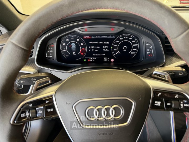 Audi RS6 AVANT Avant Quattro Tiptronic Française 40i 600 cv PPF intégral - 25