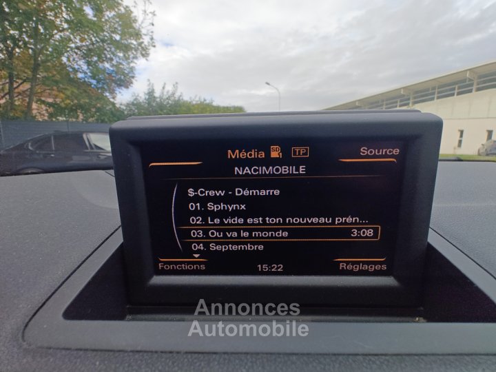 Audi A1 Sportback 16 TDI 90ch FAP Ambiente 5 places - 28