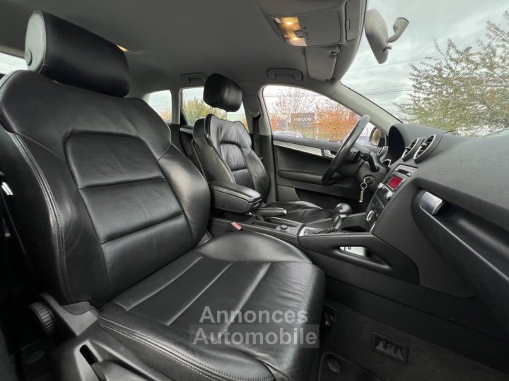 Audi A3 II 20 TDI 140ch DPF Ambition Luxe S tronic 6 - 13