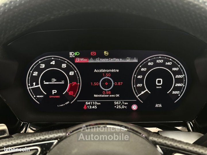 Audi RS3 SPORTBACK 25 TFSI 400 quattro S-tronic FULL OPTIONS GARANTIE 12 MOIS - 9