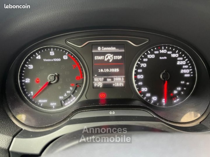 Audi A3 Sportback 14 COD TFSI 150 ULTRA AMBIENTE S-TRONIC BVA - 21