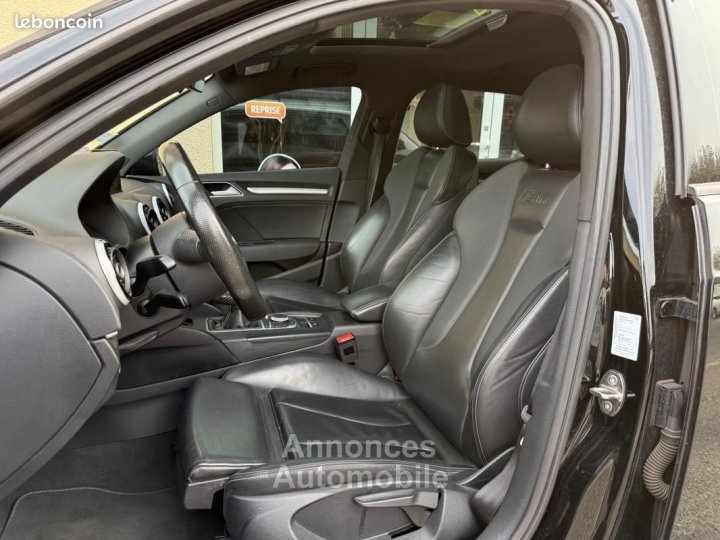 Audi A3 Sportback 14 TFSI 125 S-LINE SIEGES CUIR TOIT OUVRANT GARANTIE 6 MOIS - 6