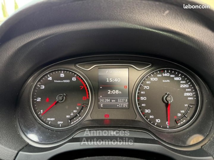 Audi A3 Sportback 14 TFSI 125 S-LINE SIEGES CUIR TOIT OUVRANT GARANTIE 6 MOIS - 14