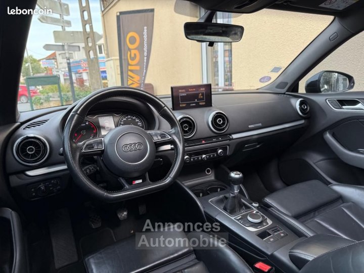 Audi A3 Sportback 14 TFSI 125 S-LINE SIEGES CUIR TOIT OUVRANT GARANTIE 6 MOIS - 21