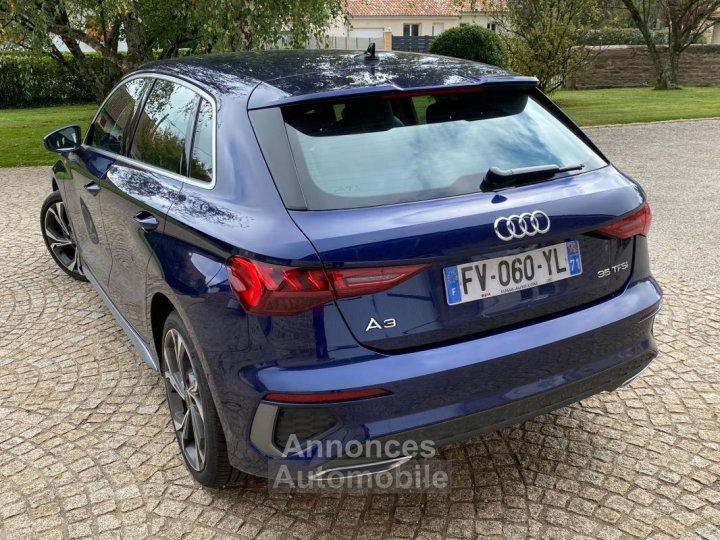 Audi A3 Sportback Série 4 35 15 TFSI 16V GPF Mild Hybrid S tronic 7 S&S 150 cv Boîte auto - 12