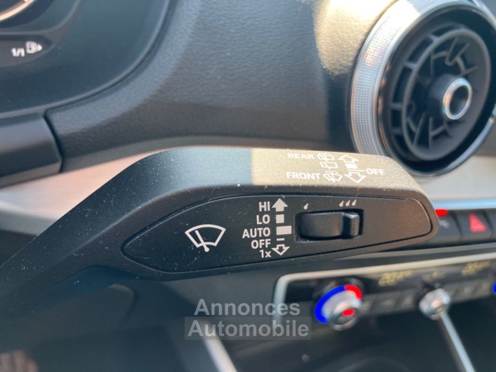 Audi Q2 30 TDI 116 S LINE Ext GPS Caméra Hayon Keyless JA 18" - 25