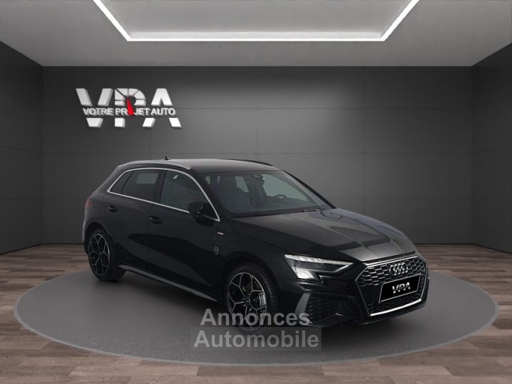 Audi A3 Sportback · 40 TFSI e S tronic · 204 ch · S Line Intérieur & Extérieur ·  Virtual Cockpit · Carplay - 3
