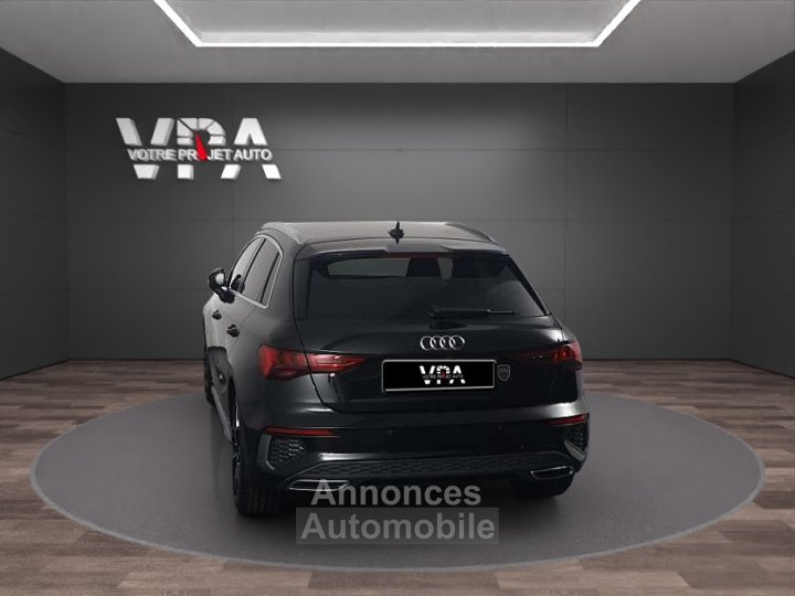 Audi A3 Sportback · 40 TFSI e S tronic · 204 ch · S Line Intérieur & Extérieur ·  Virtual Cockpit · Carplay - 4