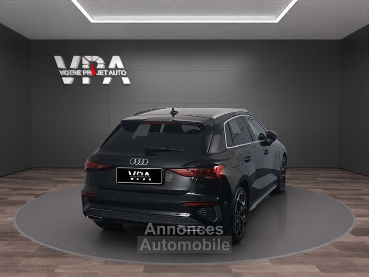 Audi A3 Sportback · 40 TFSI e S tronic · 204 ch · S Line Intérieur & Extérieur ·  Virtual Cockpit · Carplay - 5