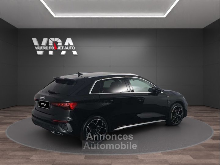 Audi A3 Sportback · 40 TFSI e S tronic · 204 ch · S Line Intérieur & Extérieur ·  Virtual Cockpit · Carplay - 6