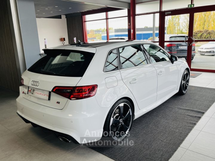 Audi RS3 SPORTBACK 2,5 TFSI 367 S-TRONIC 7 QUATTRO GPS FULL LED ECHAPPEMENT RS SIEGES RS CONFORT REGULATE - 2