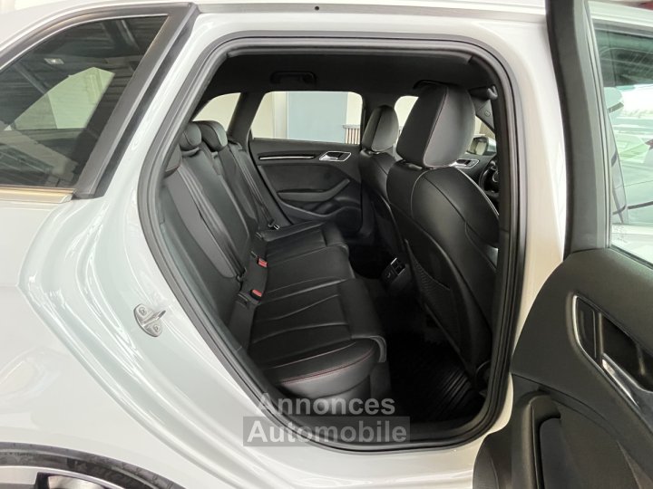 Audi RS3 SPORTBACK 2,5 TFSI 367 S-TRONIC 7 QUATTRO GPS FULL LED ECHAPPEMENT RS SIEGES RS CONFORT REGULATE - 7