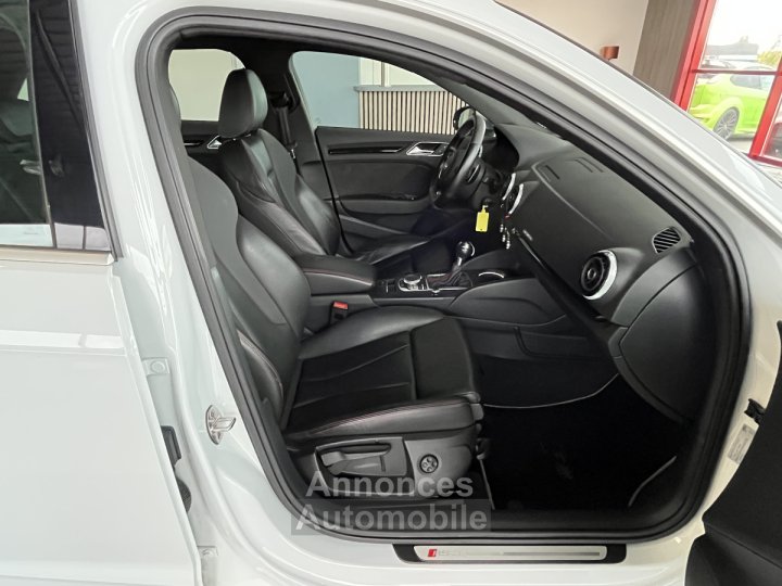 Audi RS3 SPORTBACK 2,5 TFSI 367 S-TRONIC 7 QUATTRO GPS FULL LED ECHAPPEMENT RS SIEGES RS CONFORT REGULATE - 8