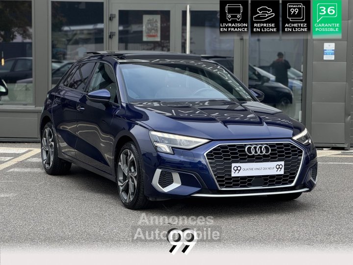 Audi A3 Sportback 20 30 TDI - 116 - BV S-Tronic 7 8Y Design PHASE 1 - 3