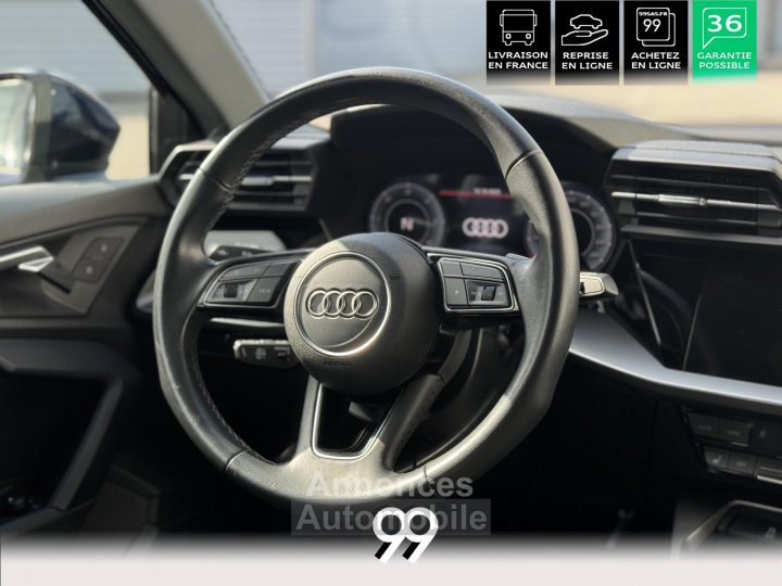 Audi A3 Sportback 20 30 TDI - 116 - BV S-Tronic 7 8Y Design PHASE 1 - 13