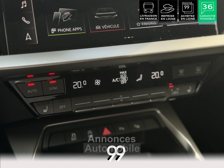 Audi A3 Sportback 20 30 TDI - 116 - BV S-Tronic 7 8Y Design PHASE 1 - 17