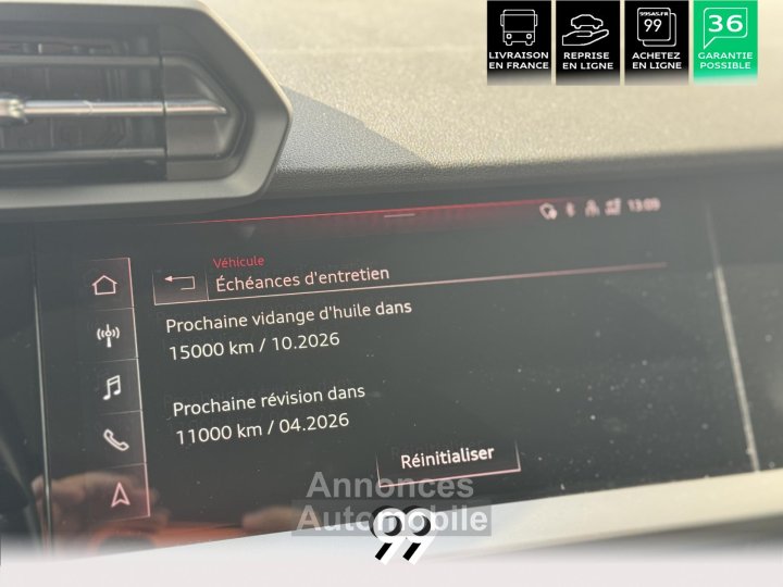 Audi A3 Sportback 20 30 TDI - 116 - BV S-Tronic 7 8Y Design PHASE 1 - 20