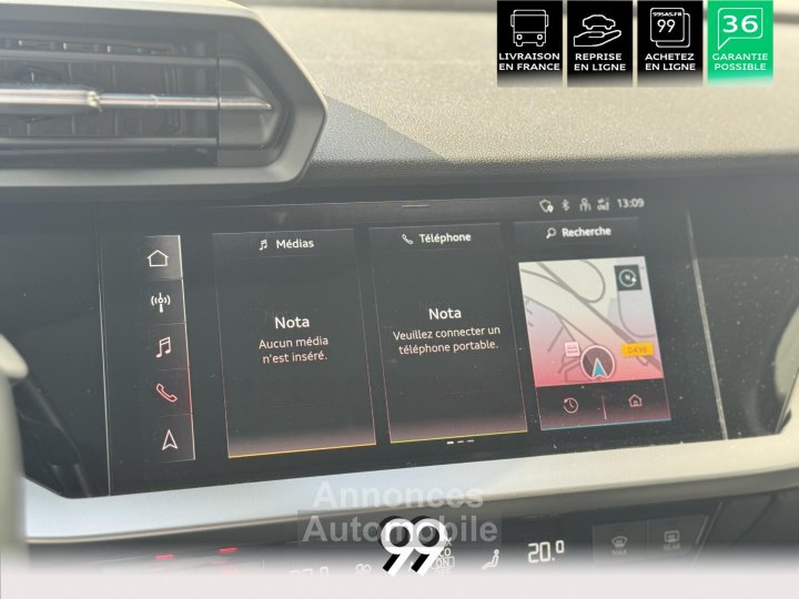 Audi A3 Sportback 20 30 TDI - 116 - BV S-Tronic 7 8Y Design PHASE 1 - 24