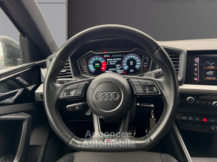 Audi A1 Sportback 30 TFSI 116 ch S tronic 7 S line - 13
