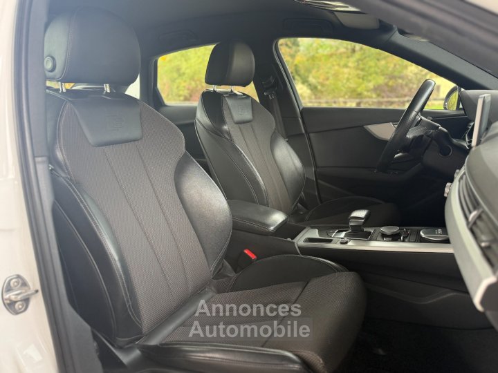 Audi A4 40 TFSI 190 S tronic 7 S-line - Apple Carplay - Black Pack - Sièges Chauffants - 9