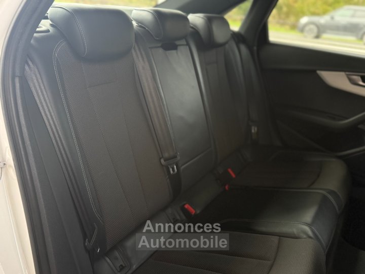 Audi A4 40 TFSI 190 S tronic 7 S-line - Apple Carplay - Black Pack - Sièges Chauffants - 11